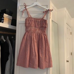 Adorable Gingham mini dress